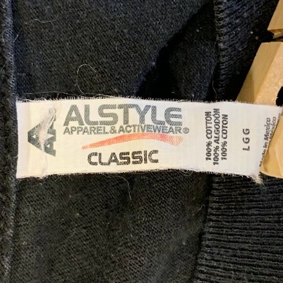 Alstyle Mens Poltergeist It Knows What Scares You Short Sleeve Cotton Shirt SZ L - Picture 7 of 11